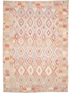 Rug Kilim Afghanistan 253x352 Multicolor peach
