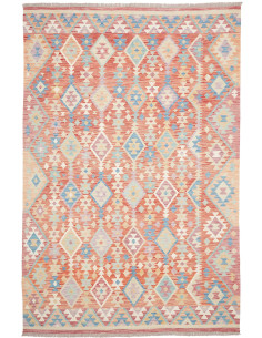 Tappeto Kilim Afghanistan 200x302 Terracotta Az