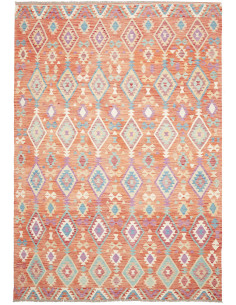 Tappeto Kilim Afghanistan 207x305 Terracotta Az
