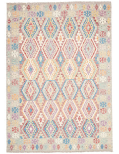 Tappeto Kilim Afghanistan 180x250 Multicolore G