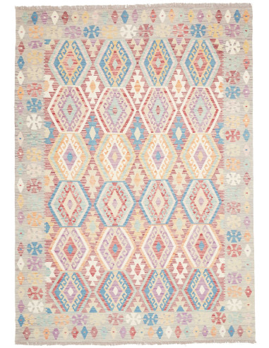 Tappeto Kilim Afghanistan 180x250 Multicolore G