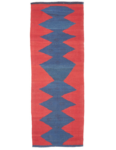 Tappeto Kilim Vintage Persia 77x214 Rosso Scarl