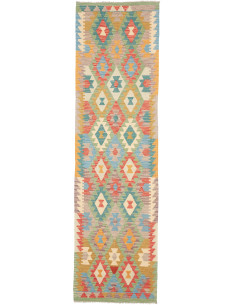 Rug Kilim Afghanistan 81x294 Multi-color Coral