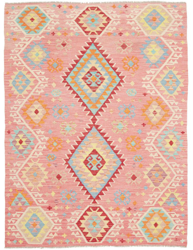 Tappeto Kilim Afghanistan 252x339 Beige Crema M