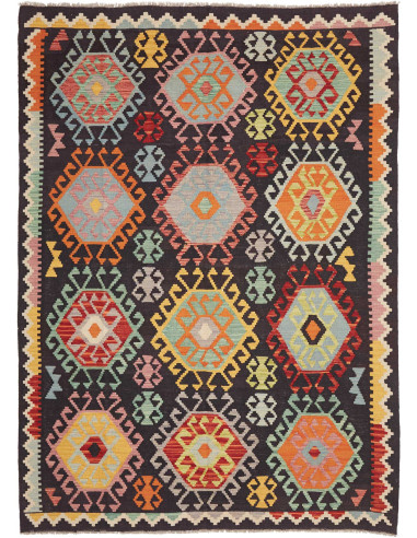 Hand Made Rug Kilim Afghanistan 178x244 Multico