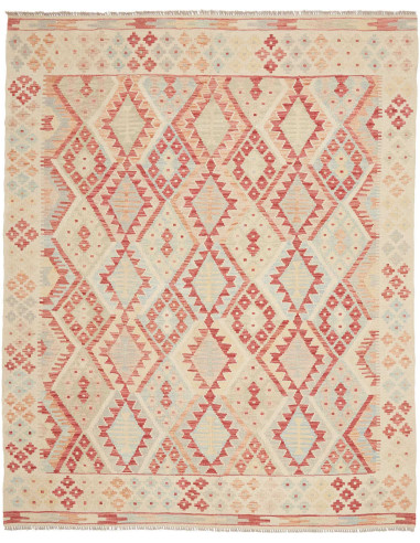 Hand Made Rug Kilim Afghanistan 187x227 Beige T