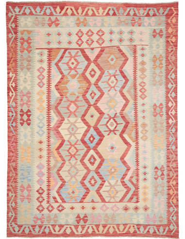 Hand Made Rug Kilim Afghanistan 181x245 Terraco