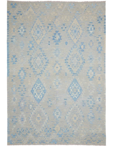 Hand Made Rug Kilim Afghanistan 175x257 Sky Blu