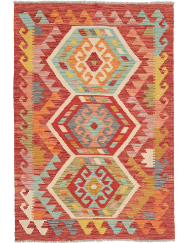 Tappeto Originale Kilim Afghanistan 97x145 Ross