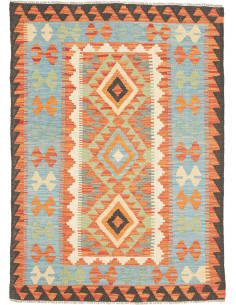 Hand Made Rug Kilim Afghanistan 104x146 Light B