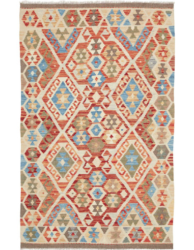Tappeto Originale Kilim Afghanistan 102x161 Cre
