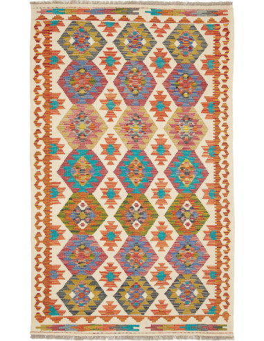 Hand Made Rug Kilim Afghanistan 120x196 Multico