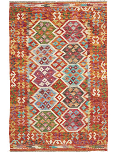 Hand Made Rug Kilim Afghanistan 124x186 Terraco