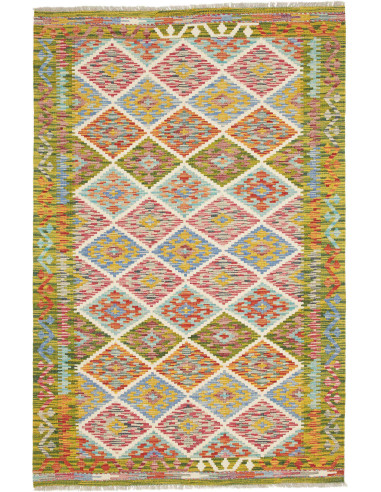 Tappeto Originale Kilim Afghanistan 124x190 Ver