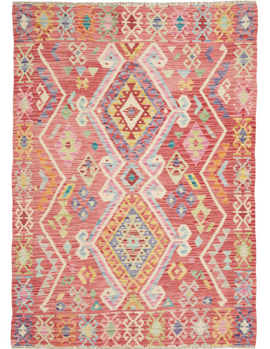 Tappeto Originale Kilim Afghanistan 131x186 Ros