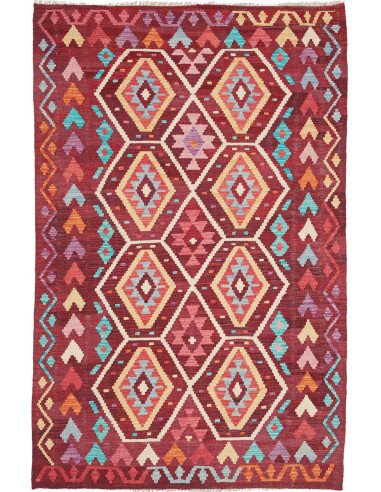 Tappeto Originale Kilim Afghanistan 123x187 Bor