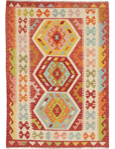 Tappeto Originale Kilim Afghanistan 123x174 Ros