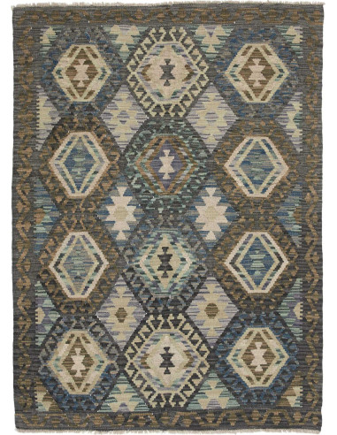 Hand Made Rug Kilim Afghanistan 128x178 Earthy