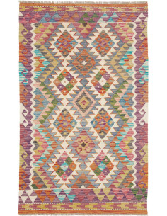 Hand Made Rug Kilim Afghanistan 101x161 Purple