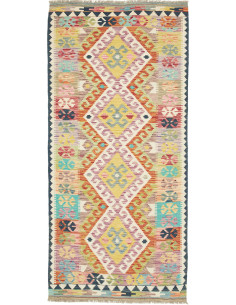 Tappeto Originale Kilim Afghanistan 92x200 Mult