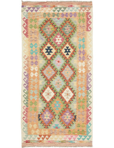 Tappeto Originale Kilim Afghanistan 104x205 Cre