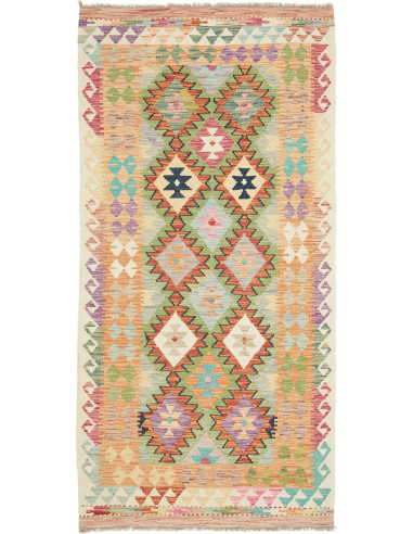 Tappeto Originale Kilim Afghanistan 104x205 Cre