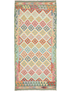 Tappeto Originale Kilim Afghanistan 102x216 Mul