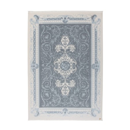 tappeto moderno Pierre Cardin Hommage Exclusive 110 avorio/blu