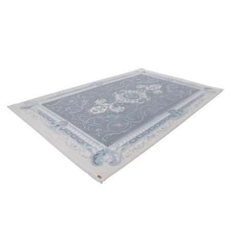 tappeto moderno Pierre Cardin Hommage Exclusive 110 avorio/blu