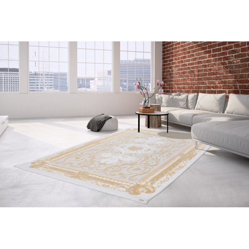 tappeto moderno Pierre Cardin Hommage Exclusive 110 beige/oro