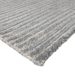 tappeto moderno Sitap Angels Grey Seta