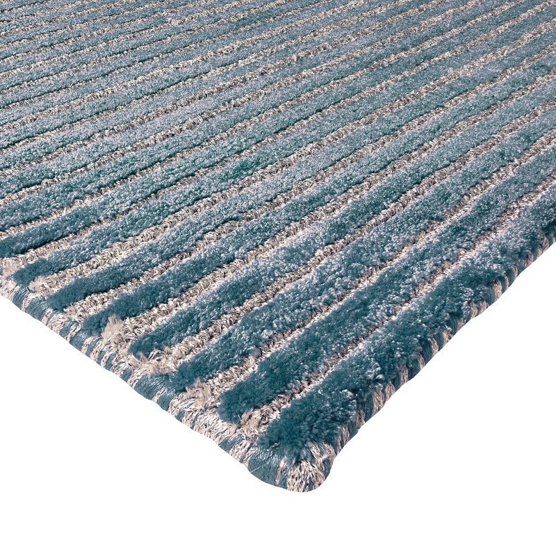 tappeto moderno Sitap Angels Grey Blue Seta