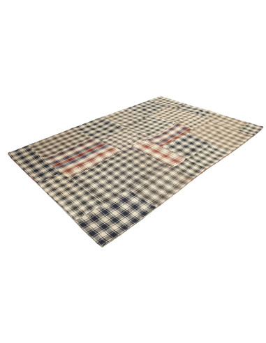 Patch 167x243 Cm Patch Persia Hand-carded Wool warp: