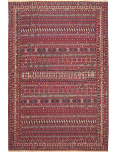 Rug Souzani Kilim Persia 196x293 Burgundy Red N