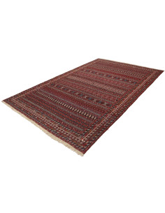 Tappeto Souzani Kilim Persia 196x293 Rosso Bord 2