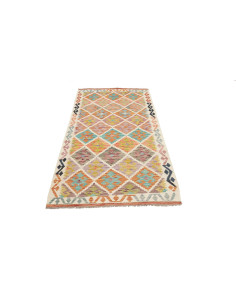 Kilim 99x199 Cm Kilim Afghanistan Hand-carded Wool warp 2