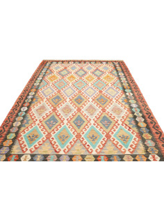Kilim 206x289 Cm Kilim Afghanistan Hand-carded Wool Cotton 2