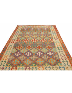 Kilim 201x291 Cm Kilim Afghanistan Hand-carded Wool 2