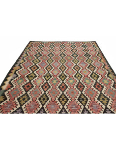 Kilim 224x299 Cm Kilim, Afghanistan, Lana Cardata A Mano 2
