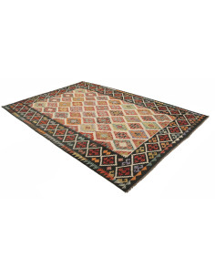 Kilim 203x298 Cm Kilim, Afghanistan, Lana Cardata A Mano 2