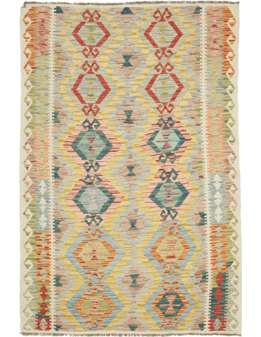 Kilim 121x181 Cm Kilim Afghanistan Lana Cardata A Mano