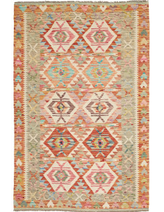 Kilim 120x186 Cm Kilim Afghanistan Hand-carded Wool Cotton