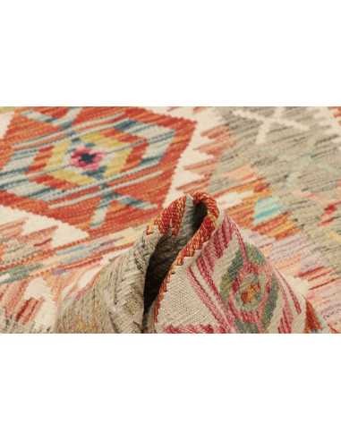 Kilim 120x186 Cm Kilim Afghanistan Lana Cardata A Mano Trama