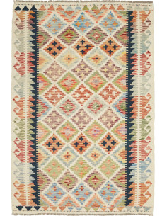 Kilim 122x184 Cm Kilim Afghanistan Hand-carded Wool