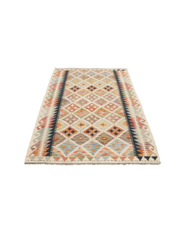 Kilim 122x184 Cm Kilim Afghanistan Lana Cardata A Mano