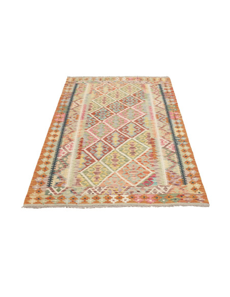 Kilim 121x186 Cm Kilim, Afghanistan, Hand-carded Wool