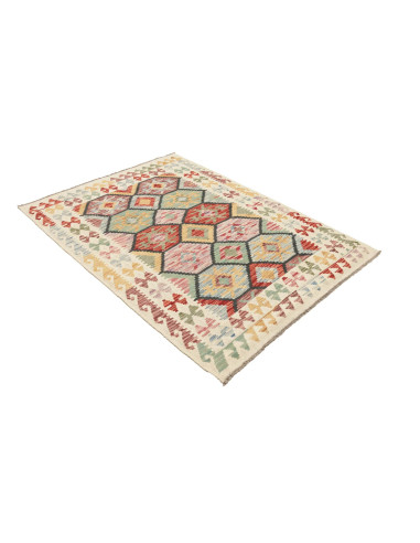 Kilim 129x181 Cm Kilim, Afghanistan, Hand-carded Wool,