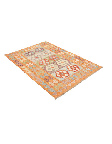 Kilim 124x183 Cm Kilim, Afghanistan, Lana Cardata A Mano,