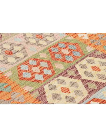 Kilim 124x183 Cm Kilim, Afghanistan, Lana Cardata A Mano,