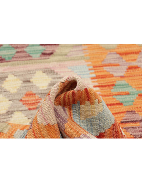 Kilim 124x183 Cm Kilim, Afghanistan, Lana Cardata A Mano,